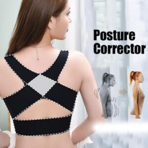 Seamless Front Buckle Support Bra - Image 12