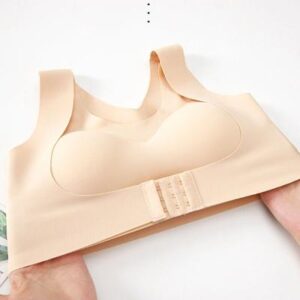 Seamless Front Buckle Support Bra - Image 22