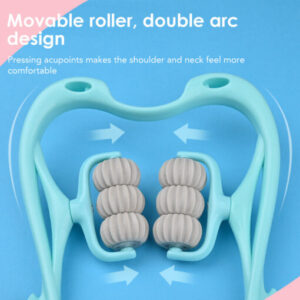 6 Wheel Pressure Point Neck Massager - Image 3