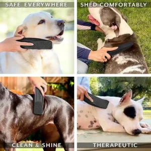 6-in-1 Shedding Grooming Massage Horses Brush - Image 4