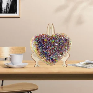 Angel Aura Heart Shaped Rainbow Crystal Cluster🎉Buy 2 Get Free Shipping - Image 4