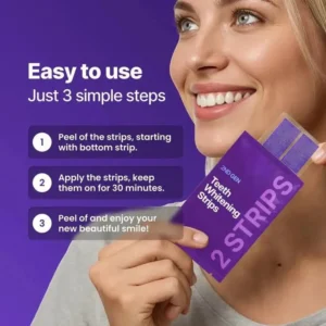 Purple Tooth Whitening Strips - Image 2