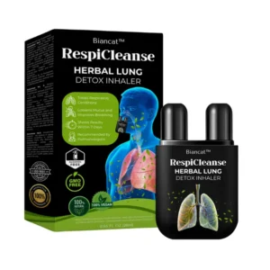 RespiCleanse Herbal Lung Detox Inhaler.