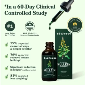 BioForce Mullein Chlorophyl Drops - Image 3