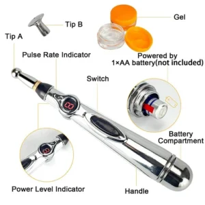 Biomicroelectric Pulse Lymphatic Massage Pen - Image 6