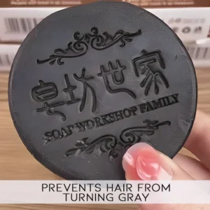 Black & Thick Hair Fallopia Multiflora Shampoo Bar - Image 5