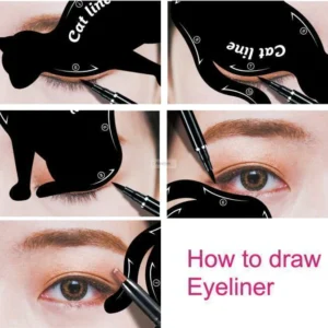 Cat Eyeliner Stencil - Image 2