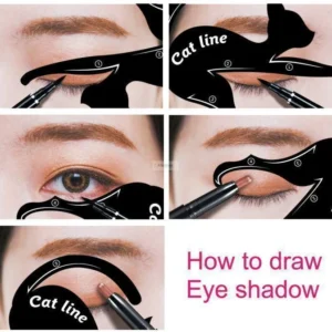 Cat Eyeliner Stencil - Image 3