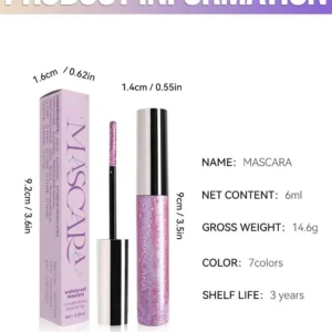 Colorful Glitter Mascara - Image 6