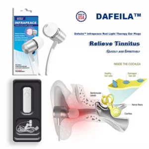 INFRAPEACE -Red Light Therapy Ear Plugs