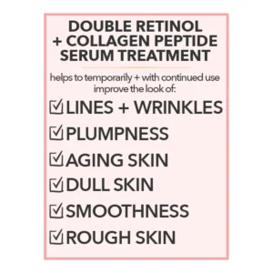 Double Retinol & Collagen Peptide Serum Treatment - Image 6