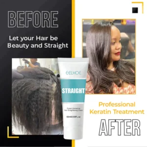 Eelhoe straight Kopie der Keratin Correcting Hair Straightening Cream - Image 2