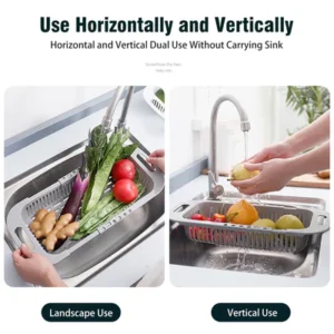 Extend Kitchen Sink Adjustable Drain Basket - Image 5