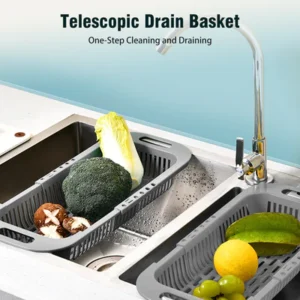 Extend Kitchen Sink Adjustable Drain Basket - Image 4