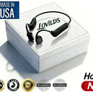 LOVILDS Bone Conduction Smart Hearing Aids Amplifier – Patented Transducer, Best Bone Conduction Aid