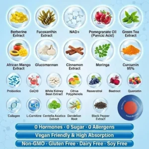 🇺🇸𝑶𝒇𝒇𝒊𝒄𝒊𝒂𝒍 𝑺𝒕𝒐𝒓𝒆 | 💖💖 𝐁𝐞𝐫𝗯𝗲𝐫𝐢𝐧𝐞 · Fucoxanthin × NAD⁺ 𝟏𝟎-𝐢𝐧-𝟏 Highly Absorbale 𝐏𝐚𝐭𝙘𝙝 - Image 5