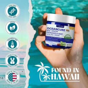OceanCure Bee Venom Psoriasis & Wart Healing Cream - Image 4