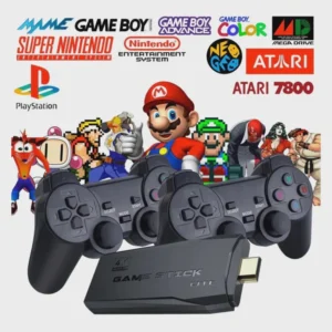 Gamestick Retro 4K mit 2 Wireless Controllern 10.000 Spiele