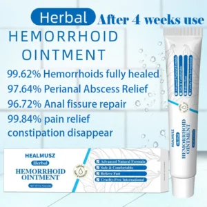 Healmusz Natural Herbal Hemorrhoids Ointment - Image 2