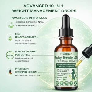 10-IN-1 Moringa * Berberine * NAD+ drops - Image 5