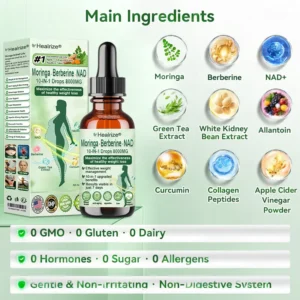10-IN-1 Moringa * Berberine * NAD+ drops - Image 6