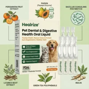 Pet Dental & Digestive Health Oral Liquid - Image 2