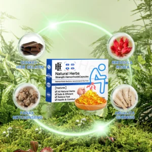 Heca Natural Herbal Strength Hemorrhoid Capsules - Image 3