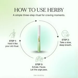 HerbWell Herbal Mullein Thyme And Peppermint Lung Purifier Pen - Image 6
