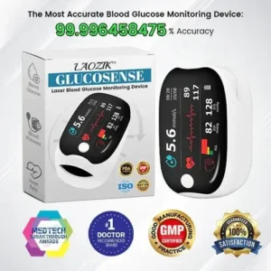 Alternative view of  GlucoSense Laser Blood Glucose Monitoring Device