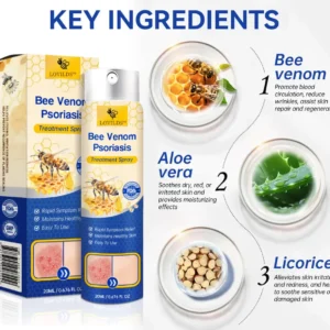 PsoriaHeal Bee Venom Psoriasis Treatment Spray - Image 10