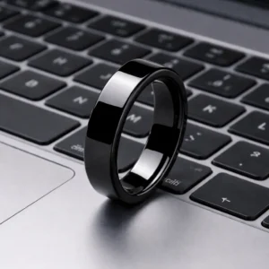Ring Hematite - Stay at the top of your game at all times.