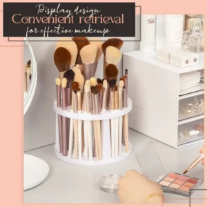 Makeup Brush Organizer Storage Rack - Image 3