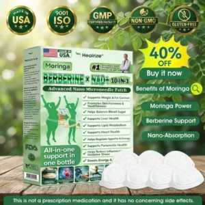🇺🇸 𝐎𝐟𝐟𝐢𝐜𝐢𝐚𝐥 𝐔𝐒 𝐒𝐭𝐨𝐫𝐞 | 🧑‍⚕️🩺 Moringa · Berberine × NAD+ 𝟏𝟎-𝐢𝐧-𝟏 𝐀𝐝𝐯𝐚𝐧𝐜𝐞𝐝 𝐍𝐚𝐧𝐨 𝐌𝐢𝐜𝐫𝐨𝐧𝐞𝐞𝐝𝐥𝐞 𝐏𝐚𝐭𝐜𝐡 🔥🔥 - Image 22