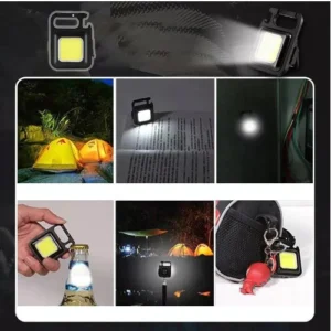 Multifunctional Re-Chargeable Keychain Emergency Light - Image 4