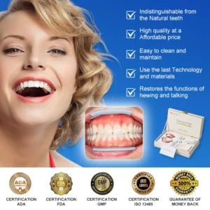 Advanced Customized Full Denture Set - Image 2