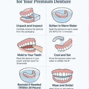 Advanced Customized Full Denture Set - Image 6