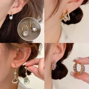 NESLEMY Lymphatic MagneTherapy Germanium Earrings