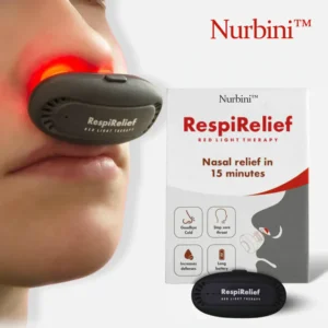 INSTANT RespiRelief red light nasal therapy device