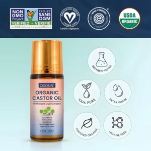 Organic Castor Oil Roll-On - Image 2