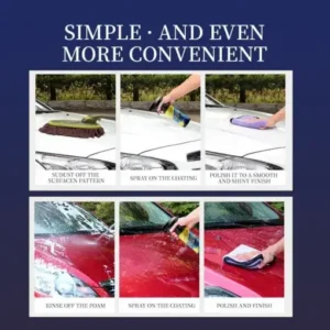 Car Nano quick-coat restore-Coating Spray - Image 4