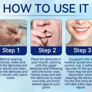 Adhesive teeth (upper and lower) - Image 7