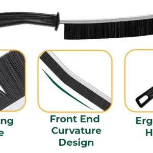 SwiftShine Hard Bristle Gap Cleaning Brushes Kit - Image 5