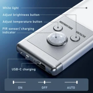 Under Cabinet Lights - 76LED Motion Sensor Night Light Indoor - Image 6