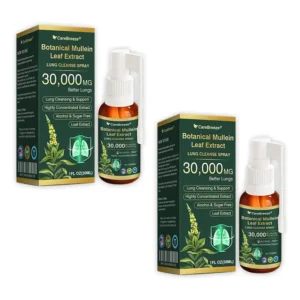 Botanical Mullein Leaf Extract Lung Cleanse Spray - Image 10