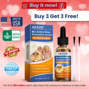 Bio-Active Deep Penetration System for Nail Fungus