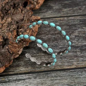 Vintage Turquoise Earrings - Image 3