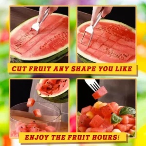 Watermelon Fruit Fork Cutter - Image 4