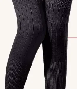 Non-Slip Cashmere Wool Brace Leg Warmer