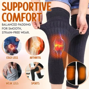 Non-Slip Cashmere Wool Brace Leg Warmer - Image 12