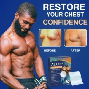Nano-Microneedle Chest-Sculpt Bio-Patch (𝐉𝐮𝐬𝐭 𝐨𝐧𝐜𝐞 𝐚 𝐝𝐚𝐲, 𝐯𝐢𝐬𝐢𝐛𝐥𝐞 𝐜𝐡𝐚𝐧𝐠𝐞𝐬 𝐢𝐧 𝟕 𝑫𝐚𝐲𝐬 𝐅𝐨𝐫 𝐆𝐲𝐧𝐞𝐜𝐨𝐦𝐚𝐬𝐭𝐢𝐚, 𝐄𝐱𝐜𝐞𝐬𝐬 𝐂𝐡𝐞𝐬𝐭 𝐅𝐚𝐭, 𝐒𝐚𝐠𝐠𝐢𝐧𝐠 𝐒𝐤𝐢𝐧, 𝙇𝙊𝙊𝙎𝗘 𝗦𝗞𝗜𝗡, 𝐚𝐧𝐝 𝐦𝐨𝐫𝐞 - Image 2